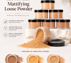 Bare-Set-Finish mattifying loose powder - Image 3